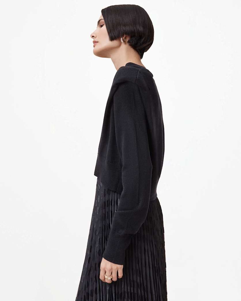 Leia Dott 2-In-1 Pleated Midi Dress