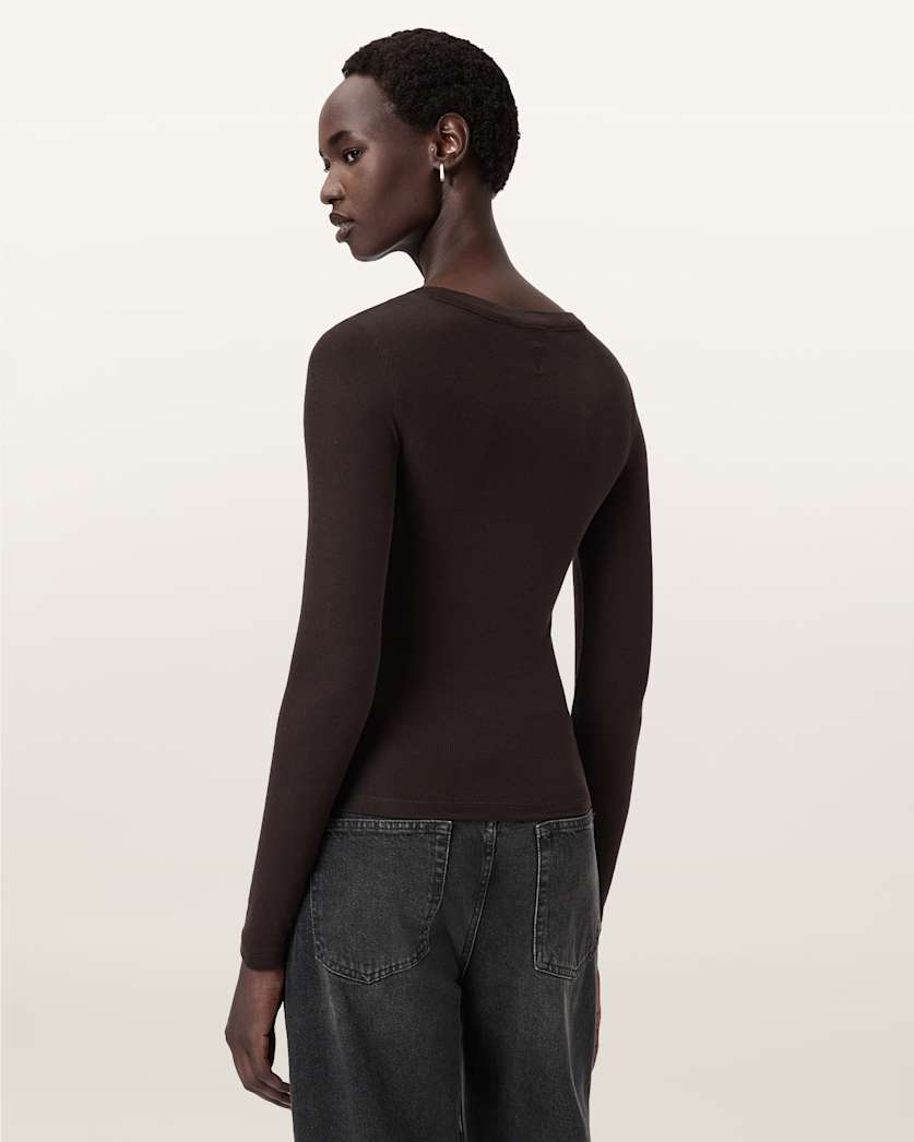 Rina Long Sleeve Crew Neck T-Shirt