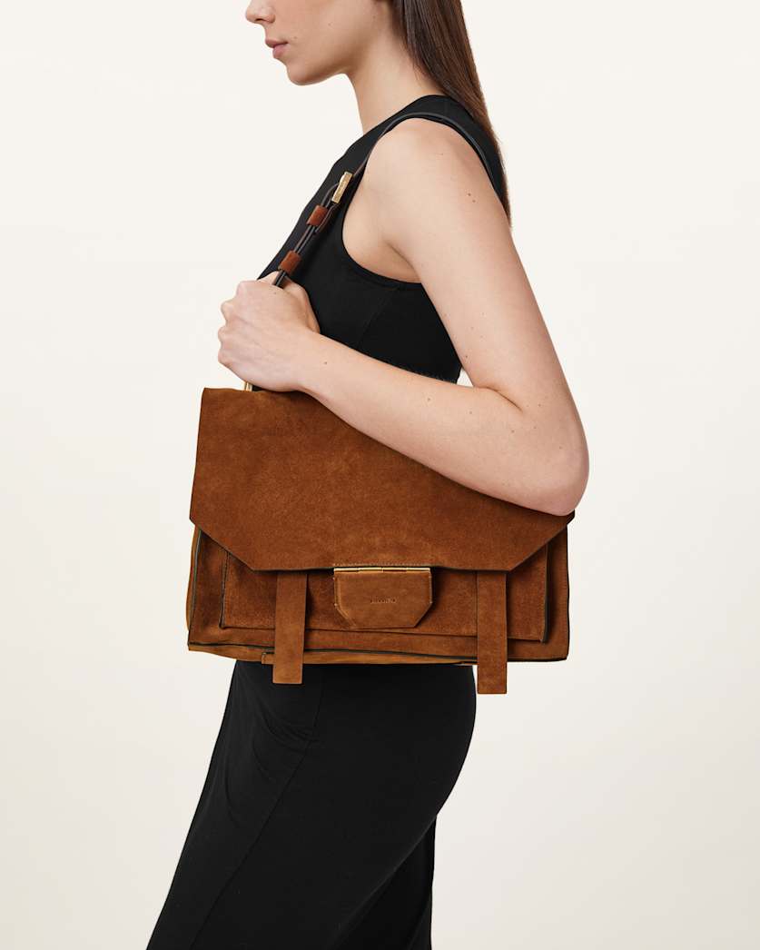 Ursa Suede Satchel