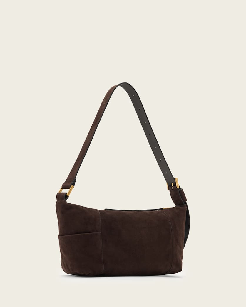 Vega Suede Shoulder Bag