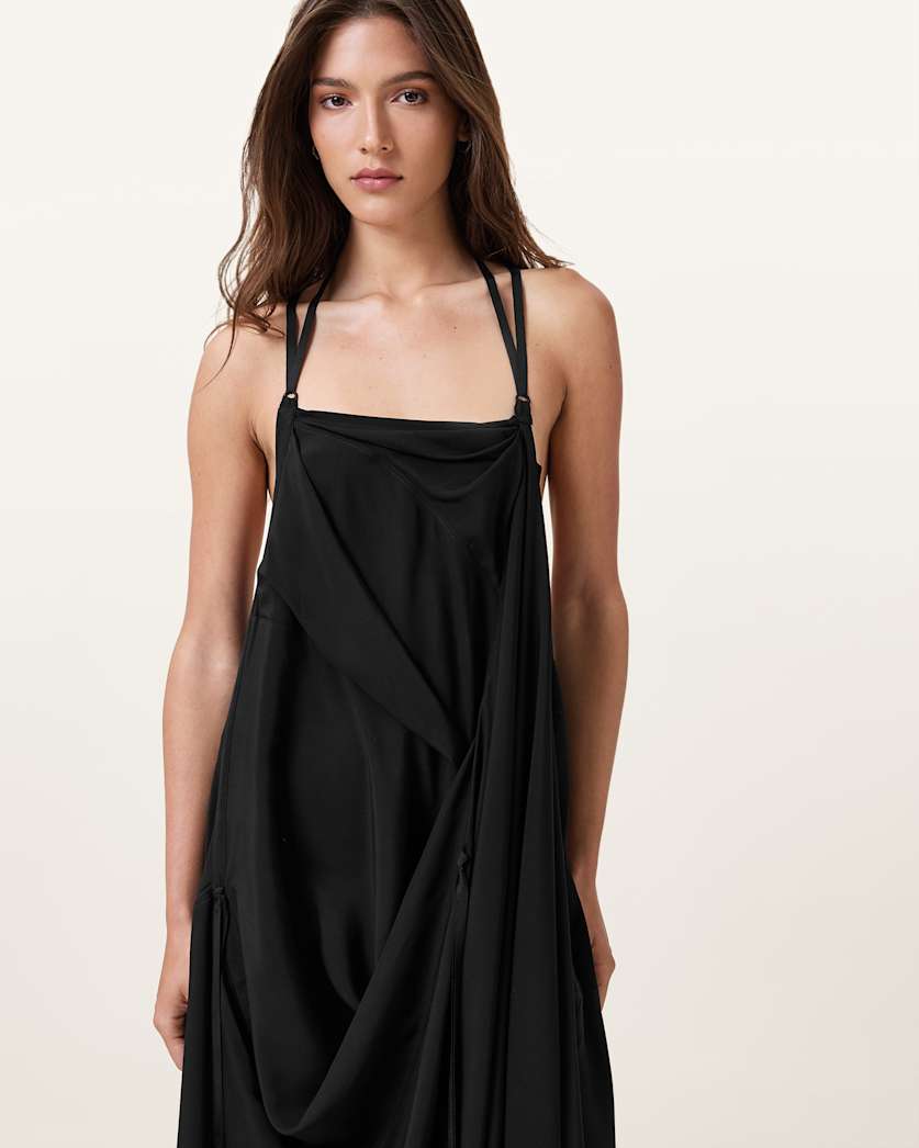 Parachute Limited Edition Black Silk Dress