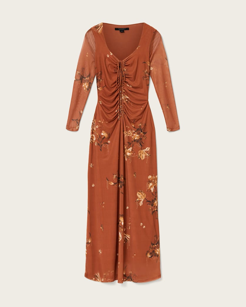 Gabby Mesh Maxi Dress