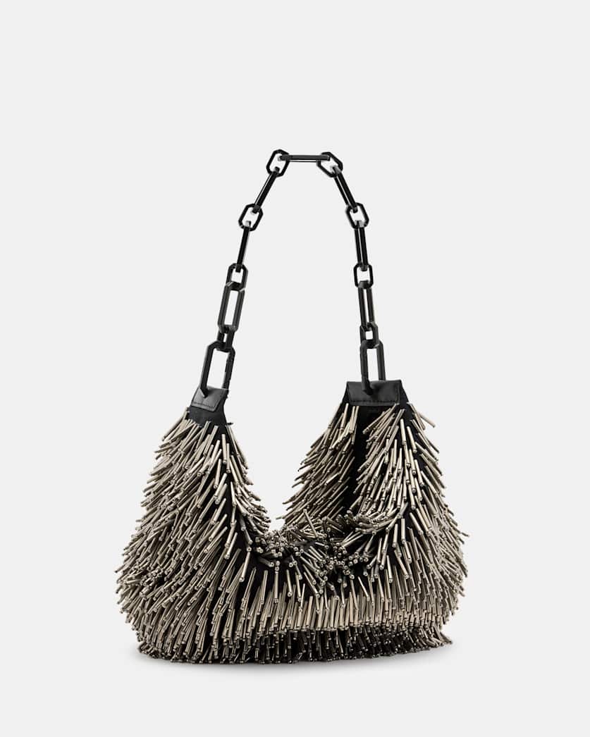 Madea Chain Strap Beaded Bag