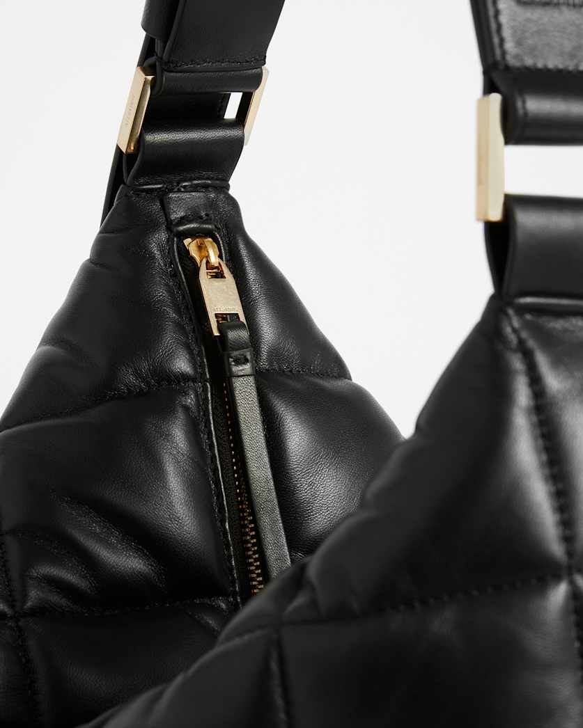 Edbury Leather Quilted Shoulder Bag