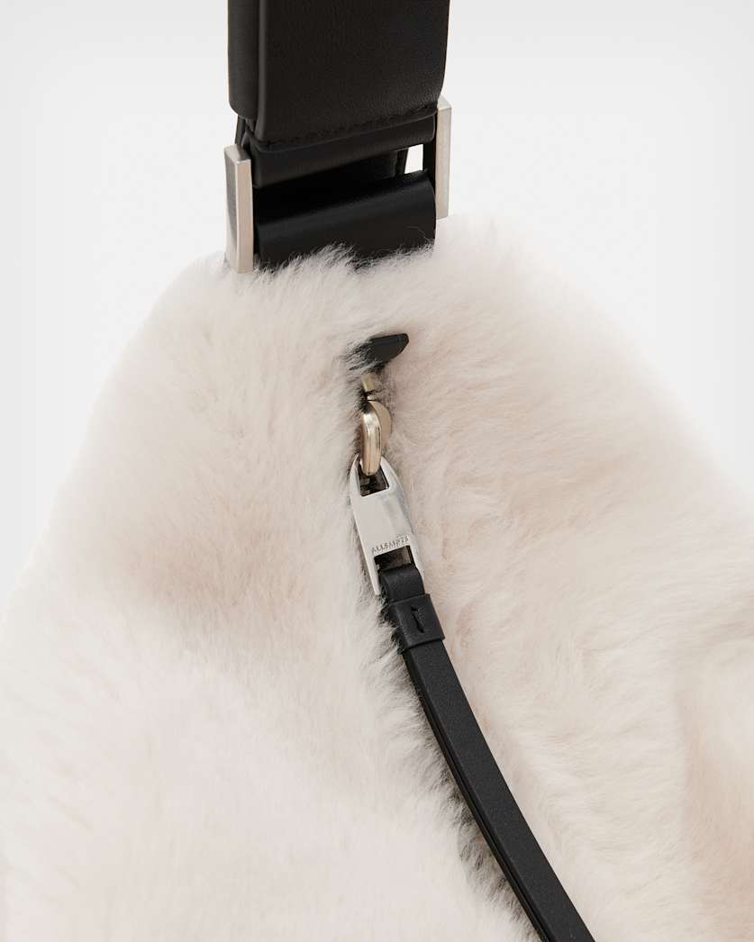 Edbury Shearling Shoulder Bag