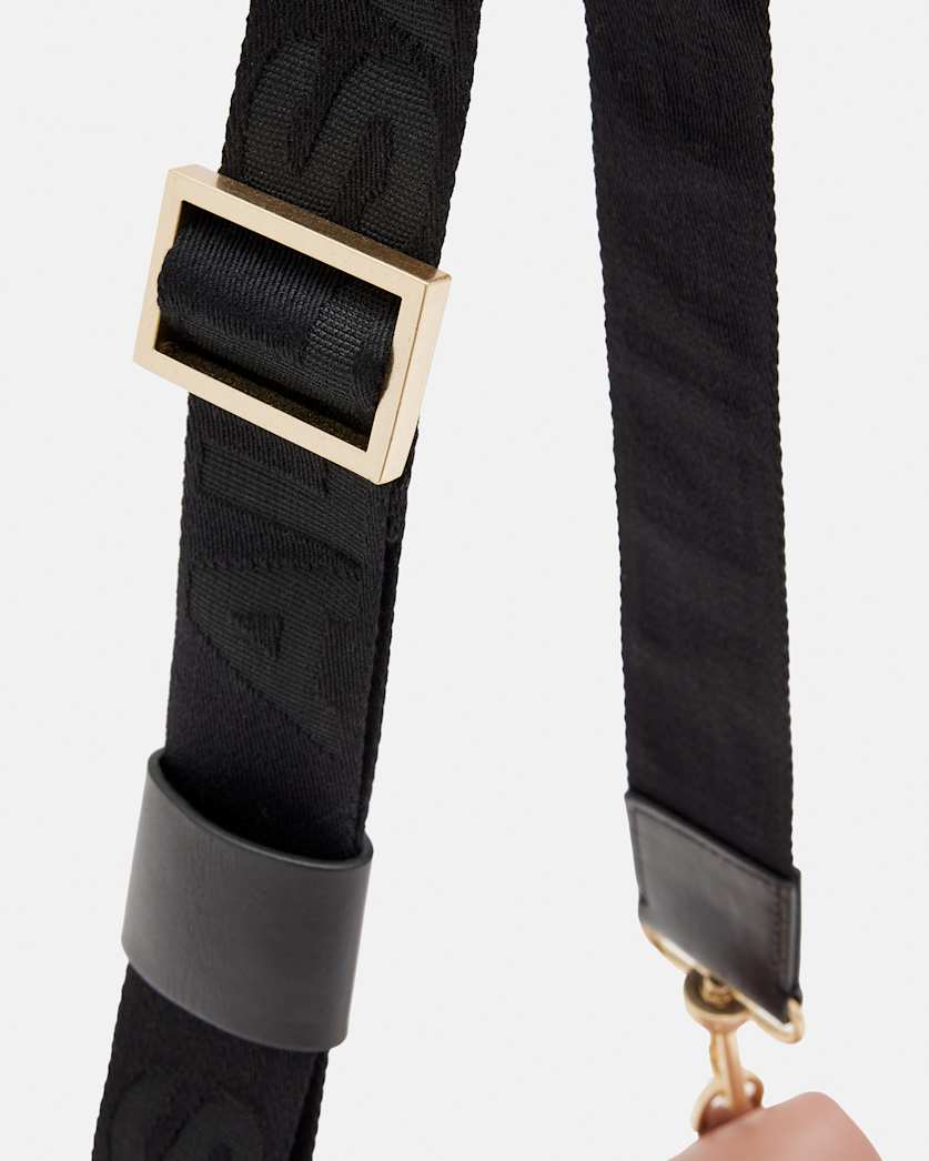 Ezra Leather Quilted Crossbody Bag