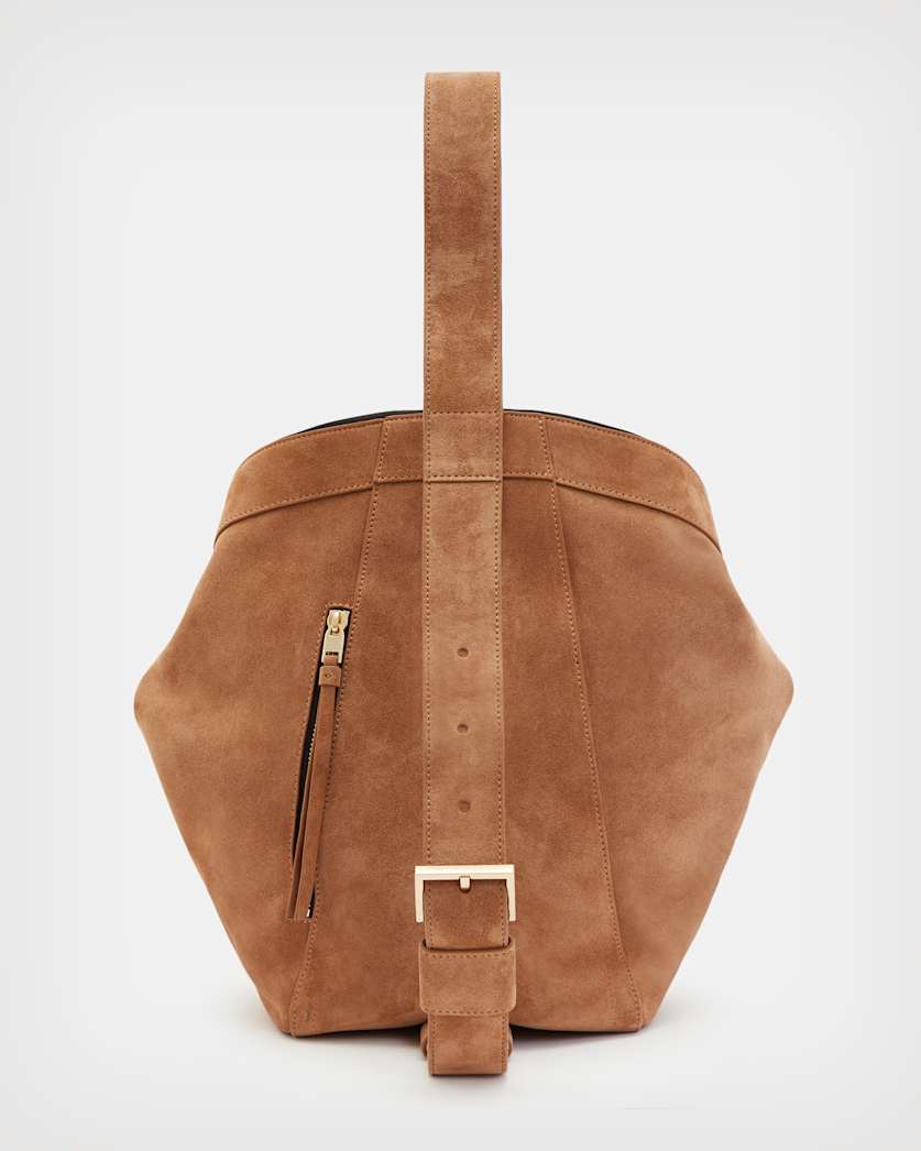 Anouck 2-In-1 Suede Backpack