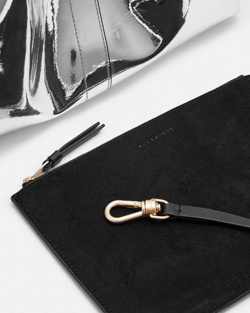 Allington Metallic Leather Tote Bag