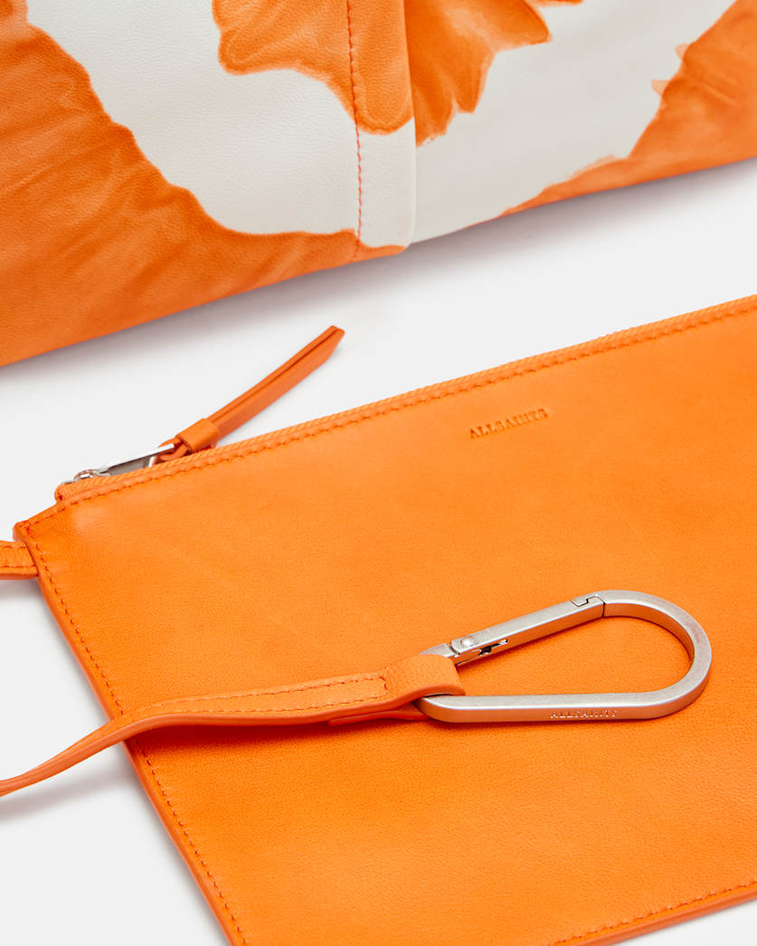 Hannah Tie Dye Leather Tote Bag