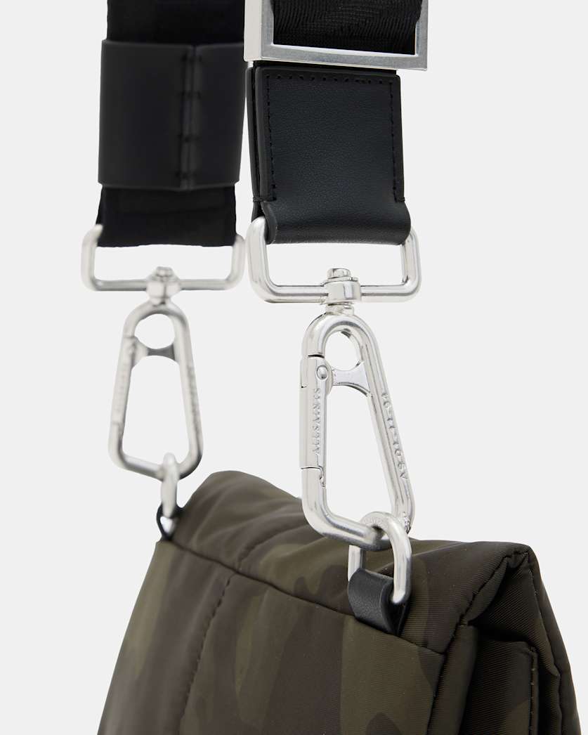 Ezra Camouflage Recycled Crossbody Bag