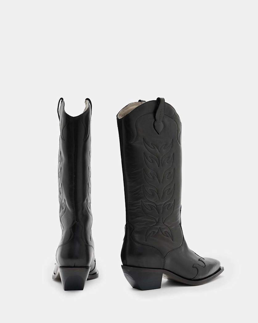 Dolly Western Leather Boots