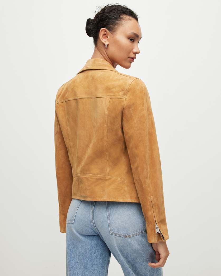 Dalby Suede Biker Jacket
