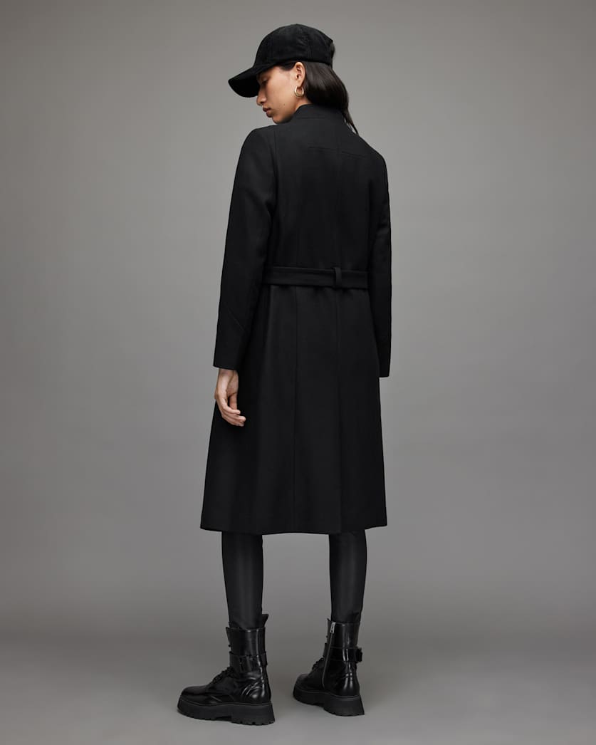 Riley Wool-Cashmere Blend Coat