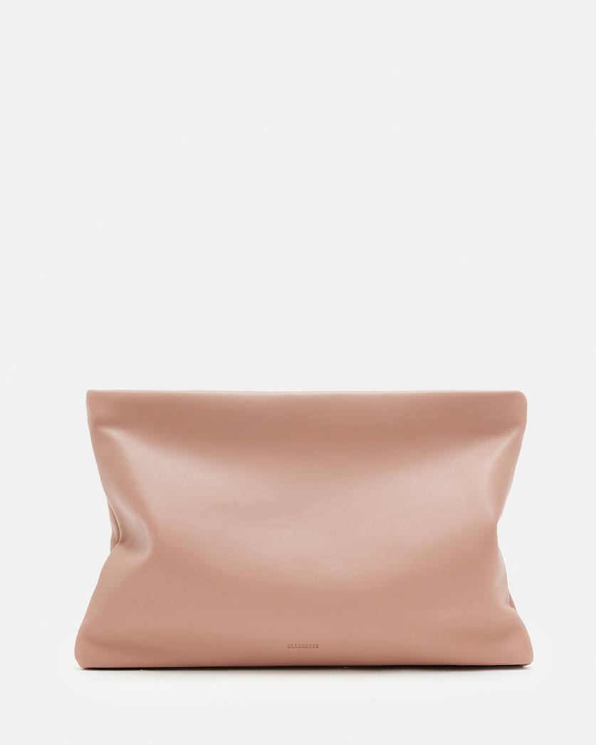 Bettina Quilted Leather Clutch Bag