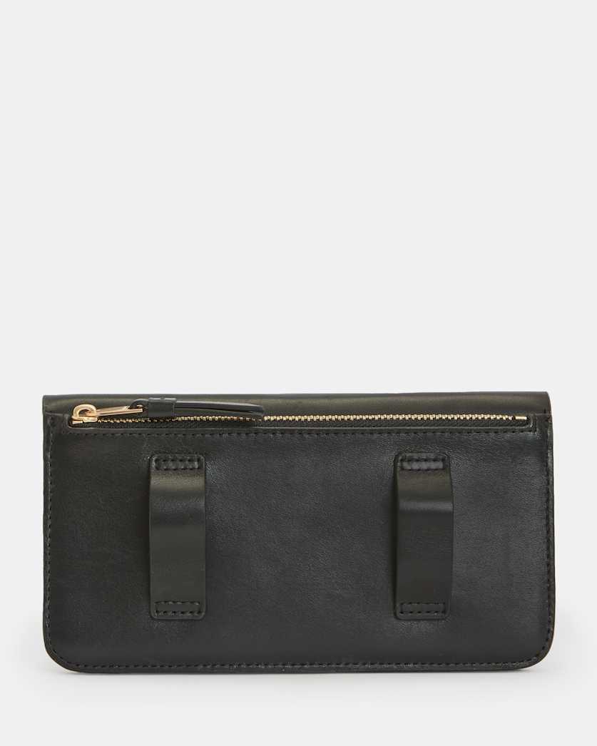 Monique Leather Wallet Bag Belt