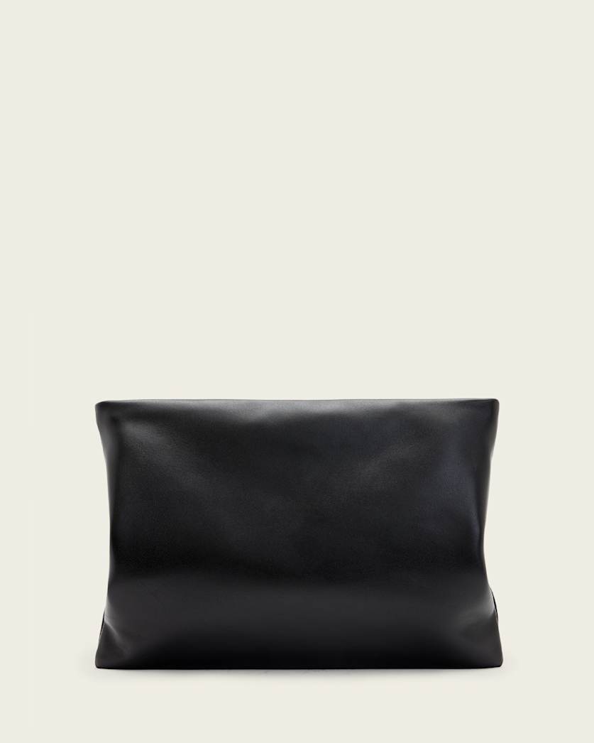 Bettina Leather Clutch Bag