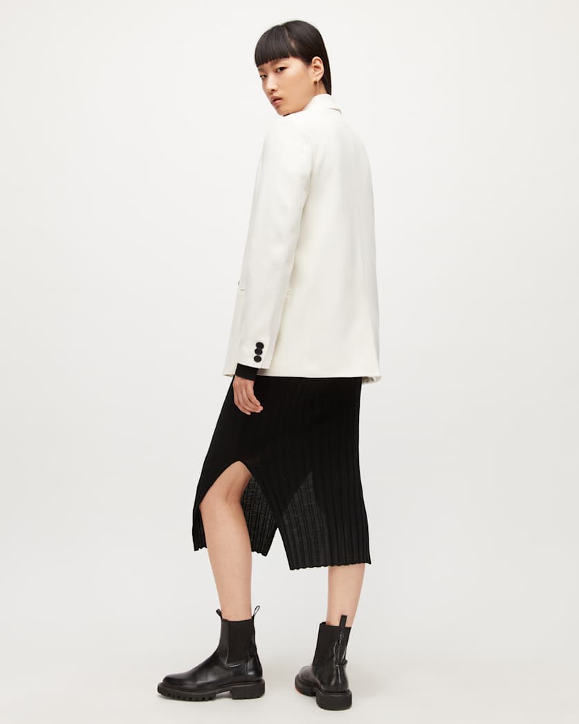 Lalia Wool-Cashmere Blend Blazer