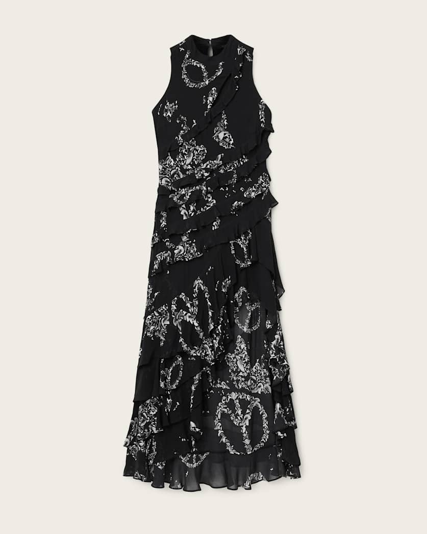 Cady Ruffle Maxi Dress