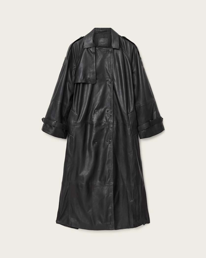 Reed Leather Trench