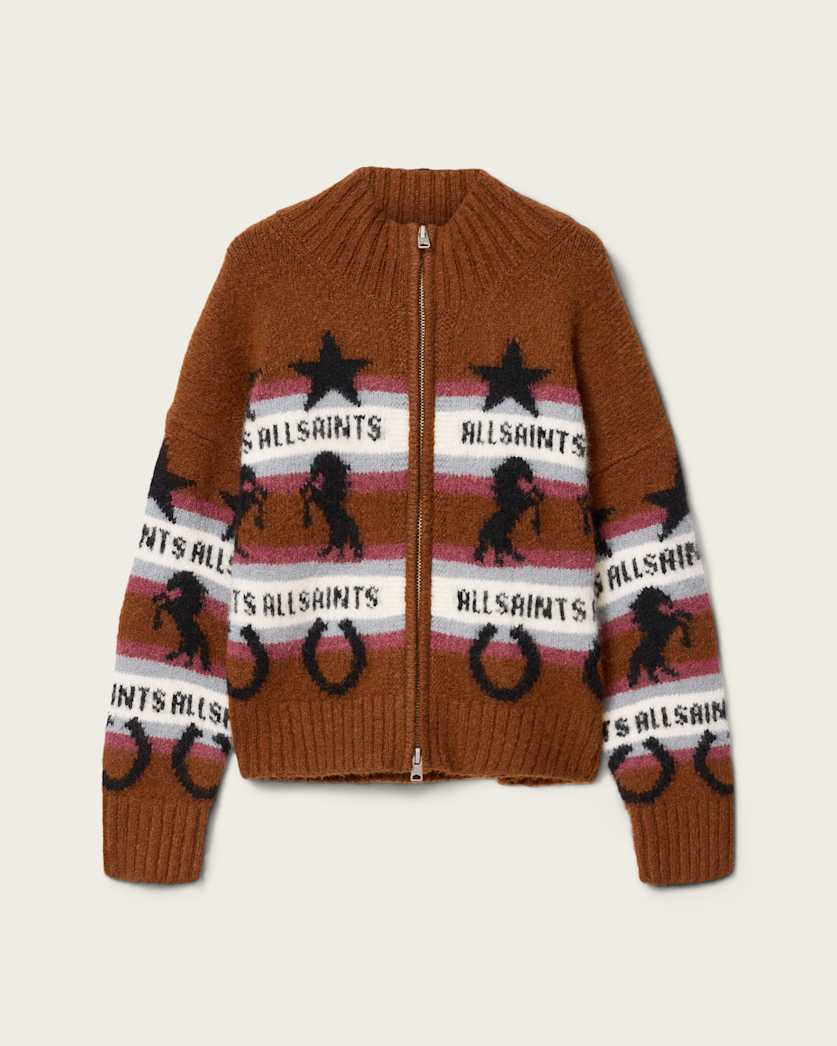 Epona Jacquard Cardigan