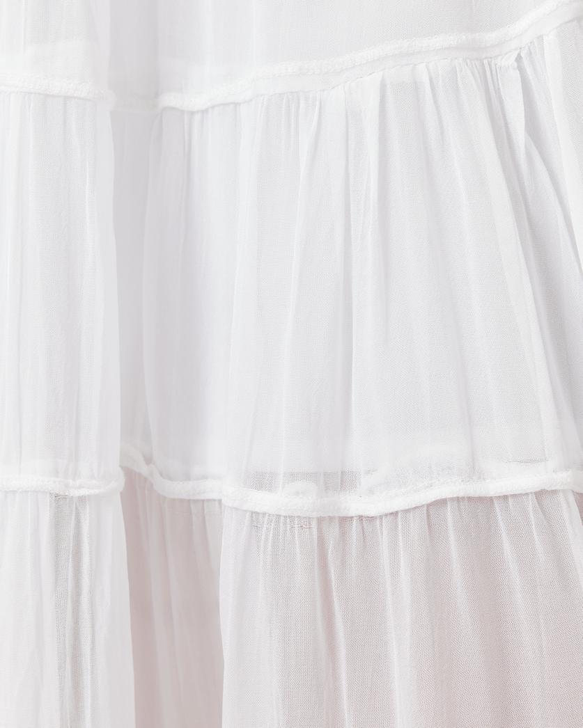 Eva Tiered Midi Skirt