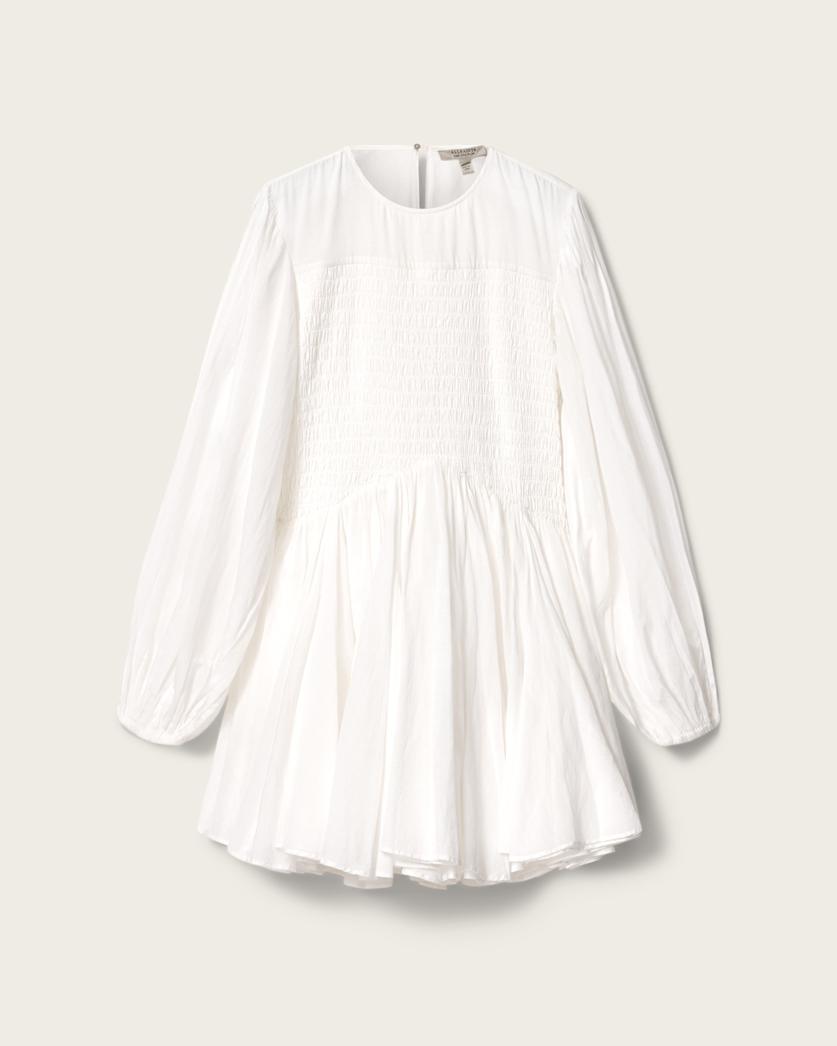 Chia Smocked Mini Dress