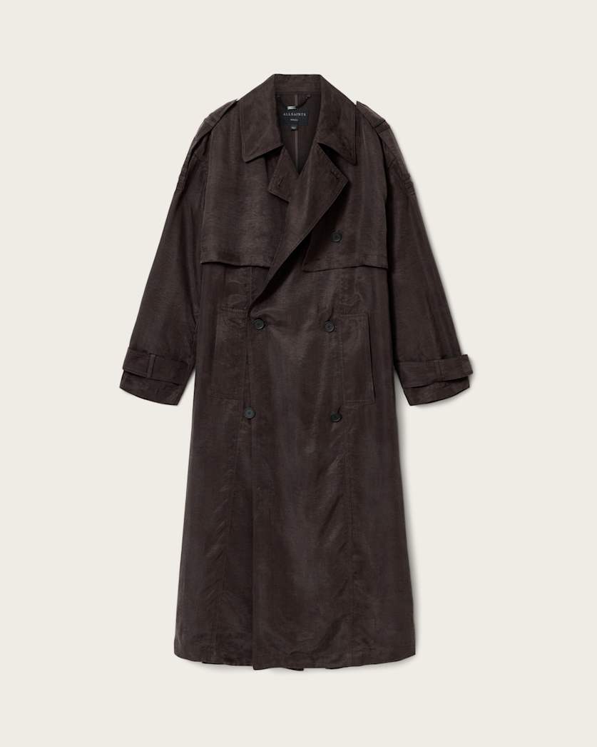 Linnie Relaxed Fit Trench Coat