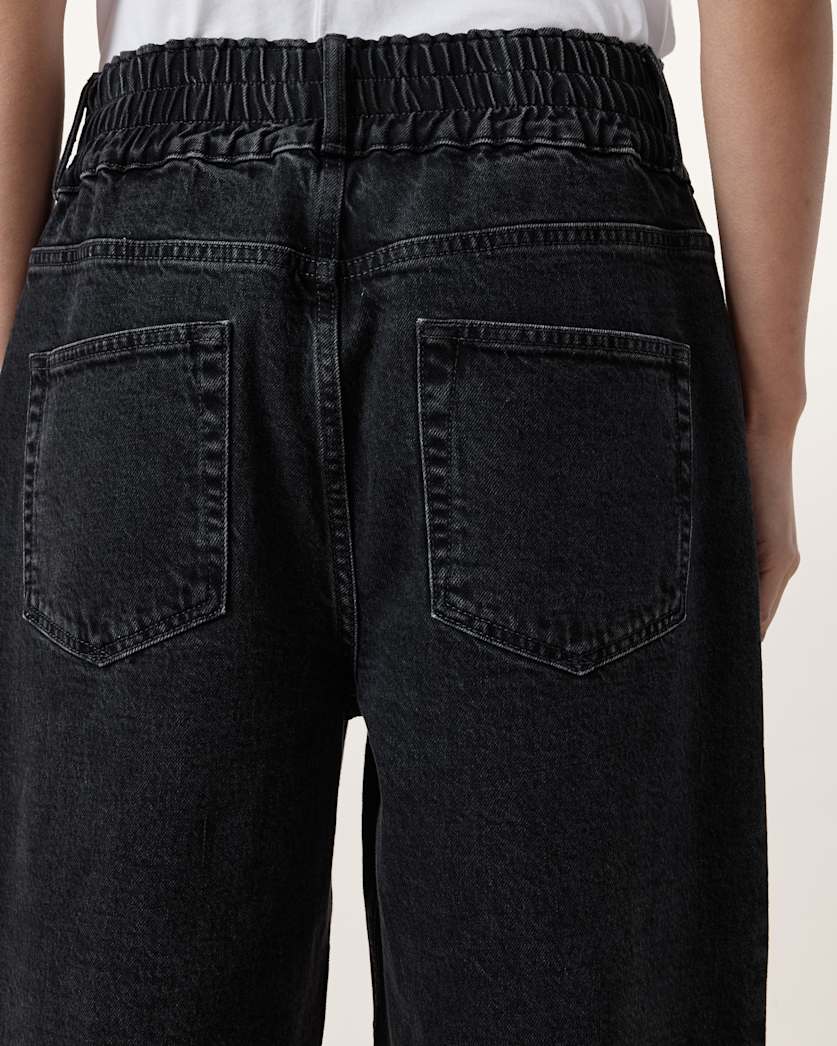 Daisy Mae Tapered Leg Cargo Denim Jeans