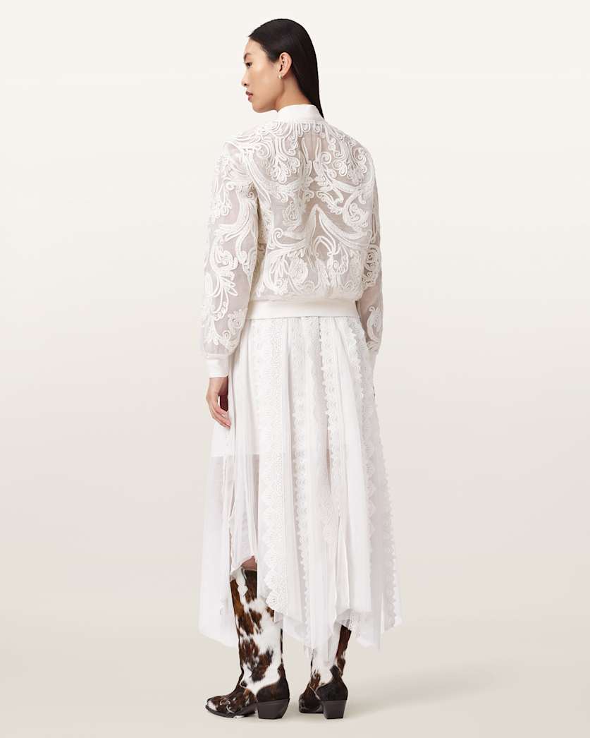 Vashtie Lace Maxi Skirt