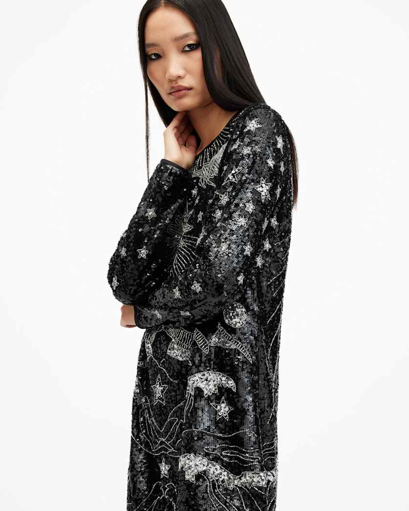 Noushka Embellished Mini Dress