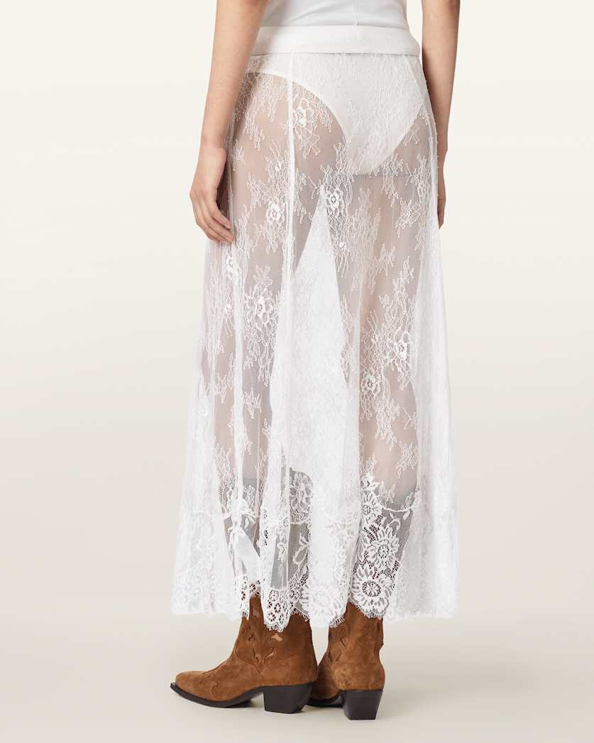 Arran Lace Ankle Length Skirt