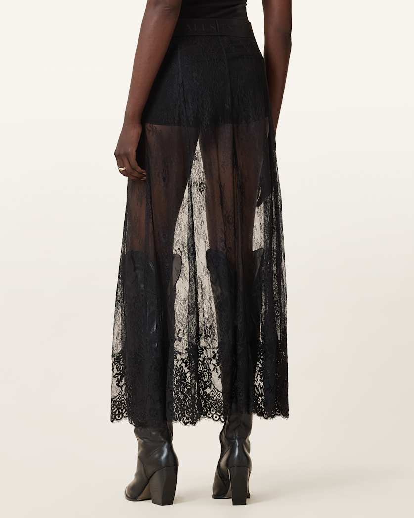 Arran Lace Ankle Length Skirt