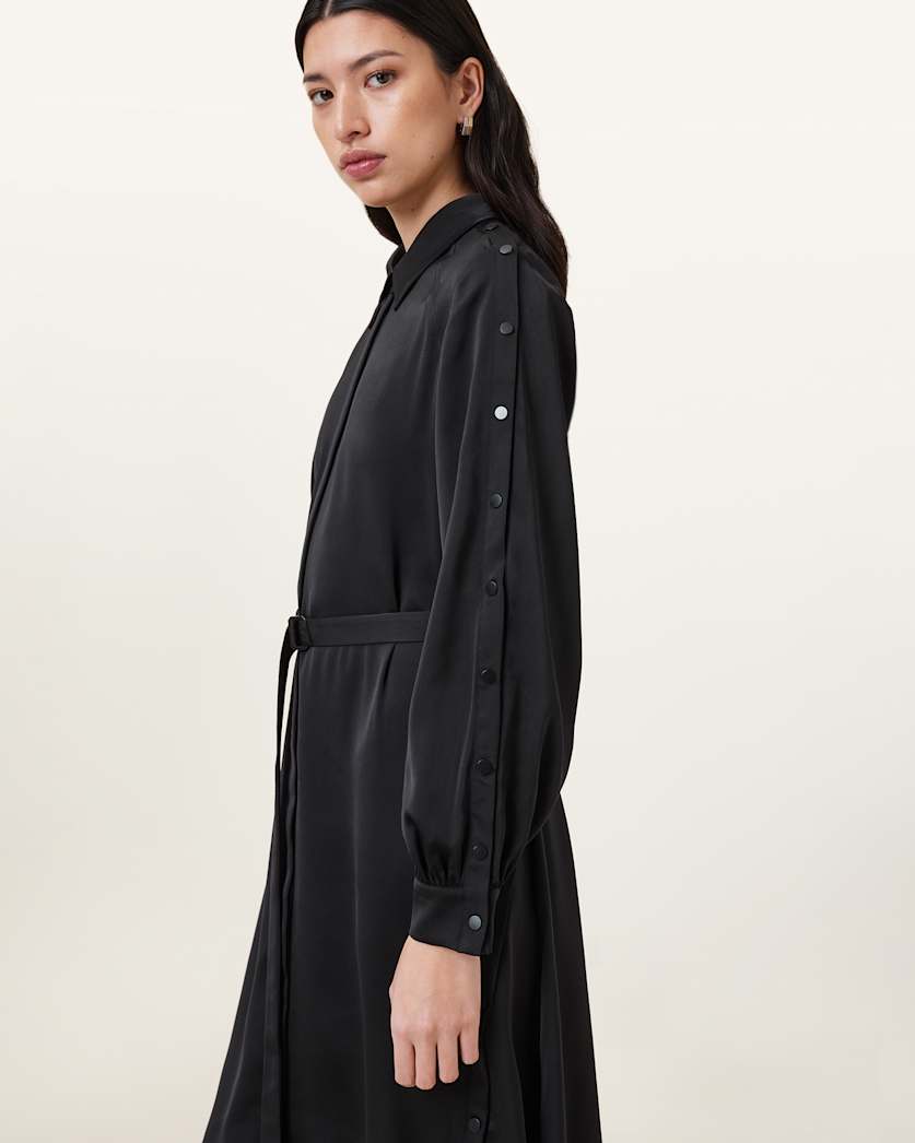 Lexi Satin Midi Dress