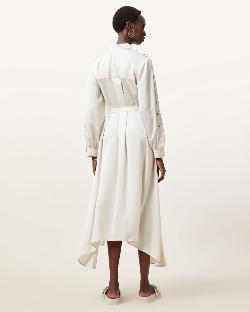 Lexi Satin Midi Dress