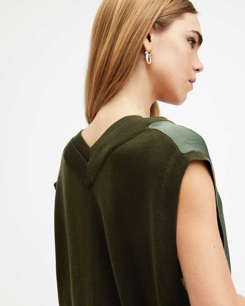 Bern Merino Wool V-Neck Tank Top