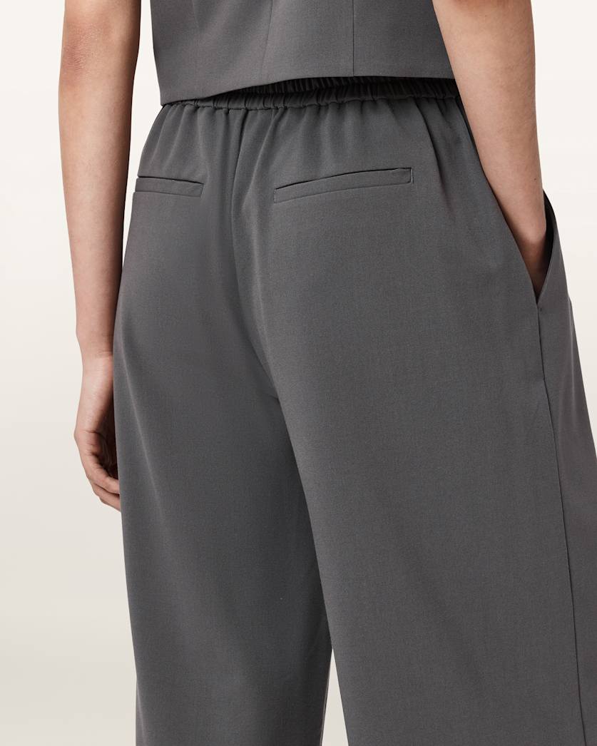 Aleida Lightweight Wide Leg Trousers