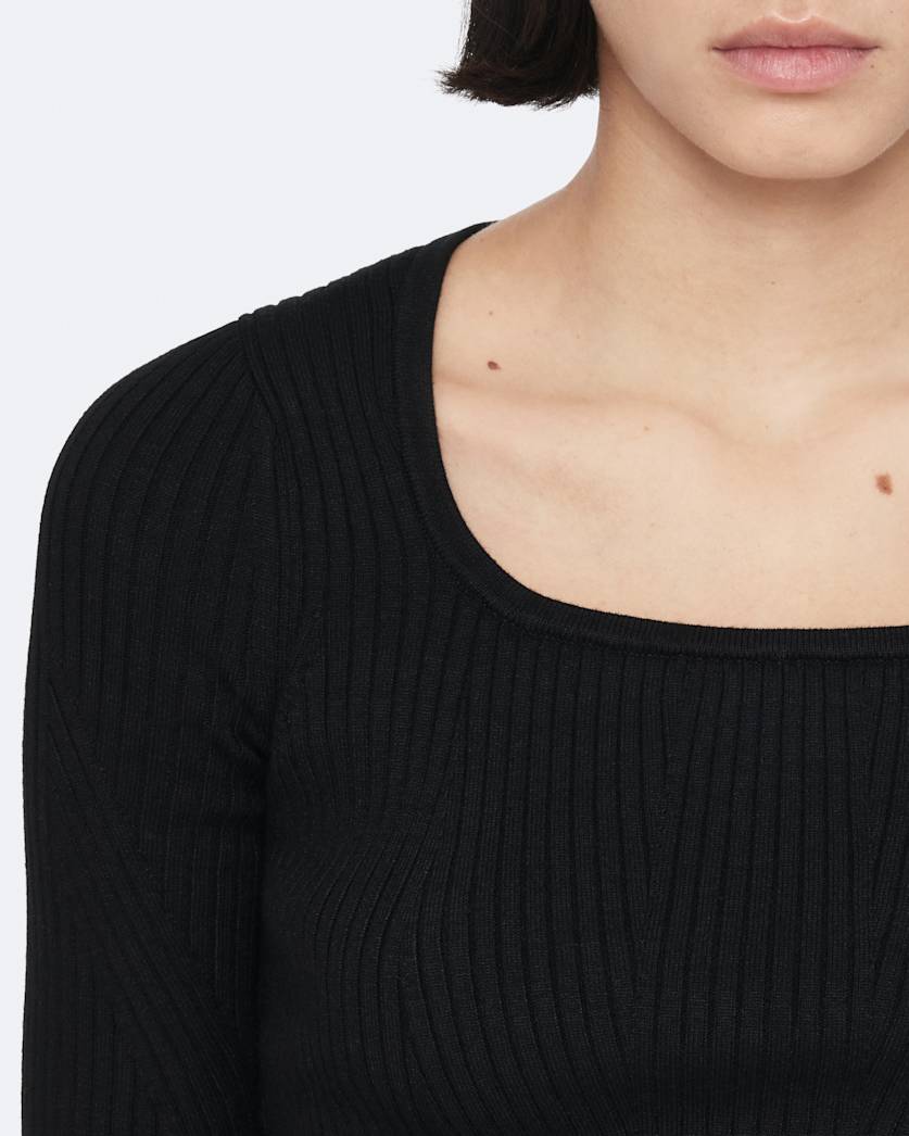Cruz Hally Ribbed Top