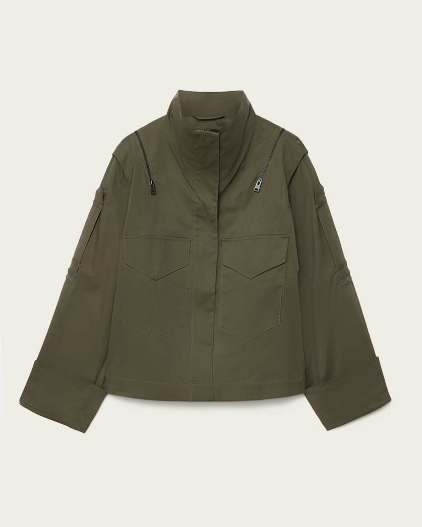 Leighton Cotton Utility Jacket
