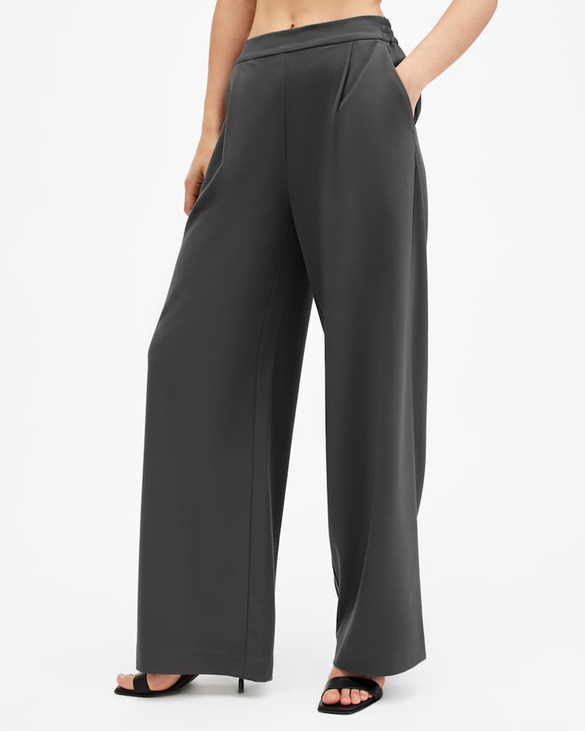 Aleida Lightweight Wide Leg Trousers