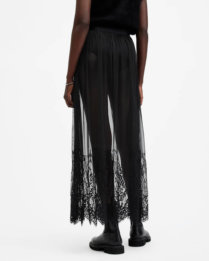 Ariella Lace Midi Skirt