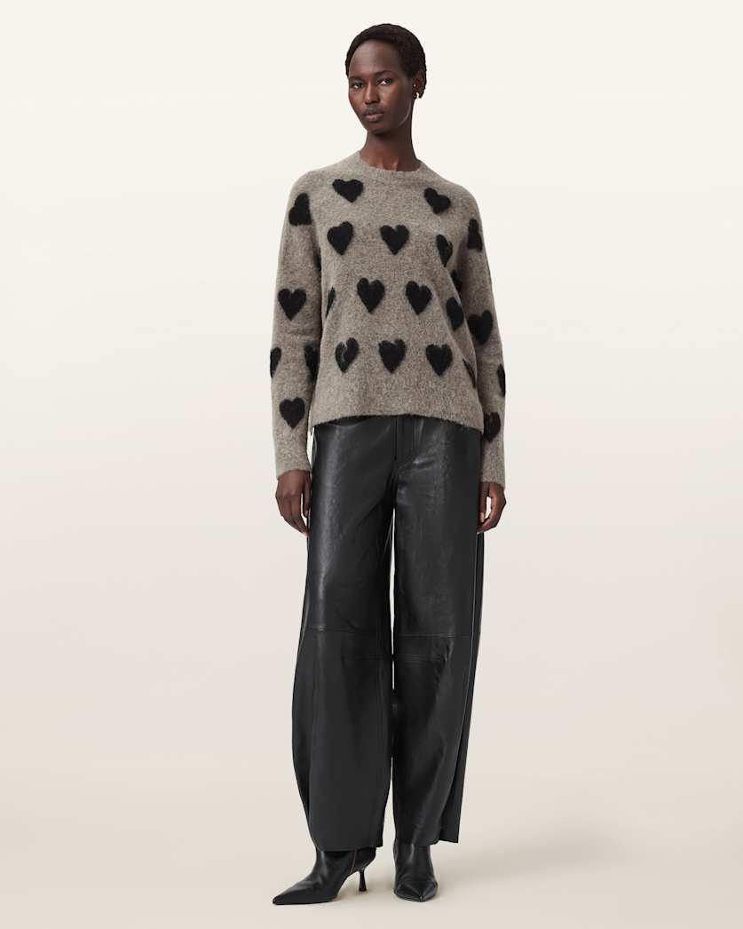 Amora Jacquard Brushed Jumper