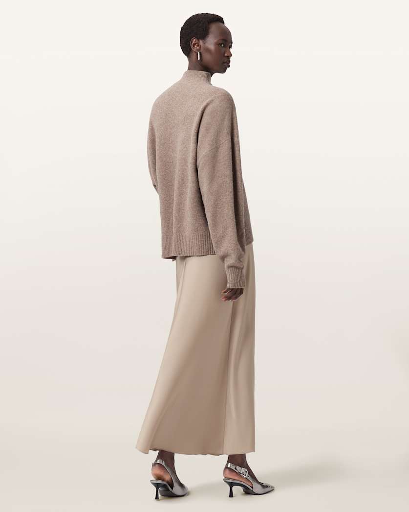 Alexia Gathered Maxi Skirt