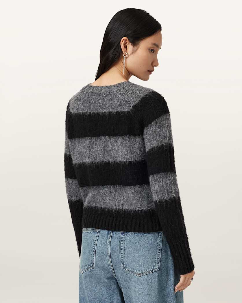 Lou Striped Sparkle Jumper