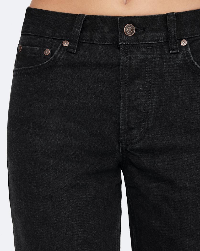 Cohen Mid-Rise Straight-Leg Jeans