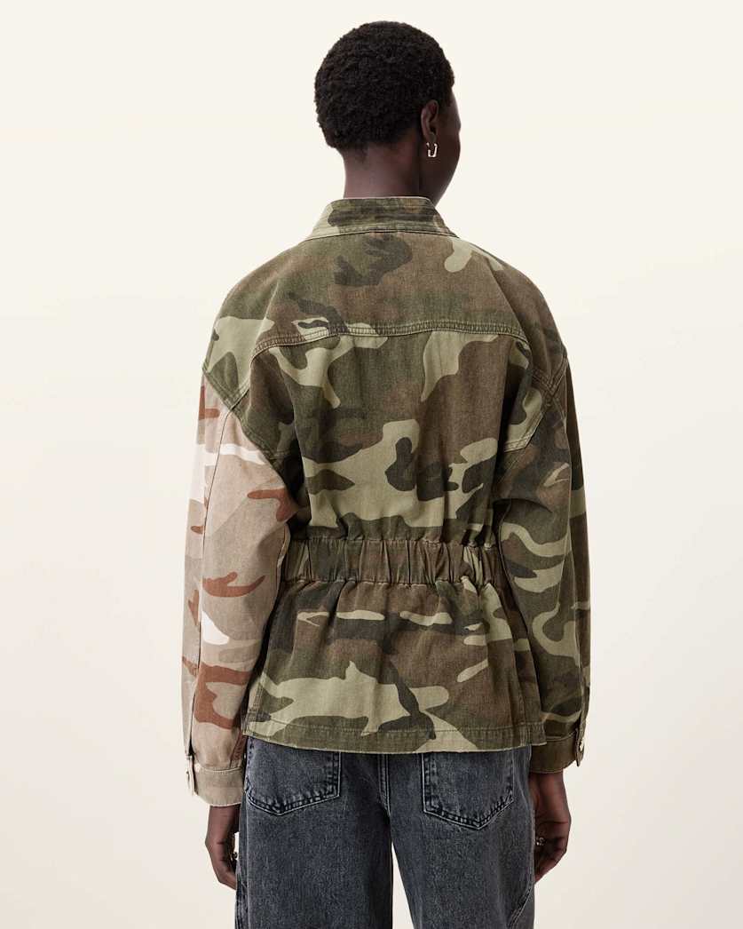 Amelia Camouflage Jacket