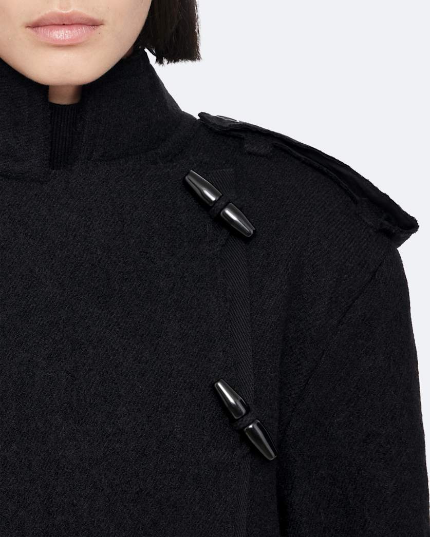 Ellis Toggled Wool Coat