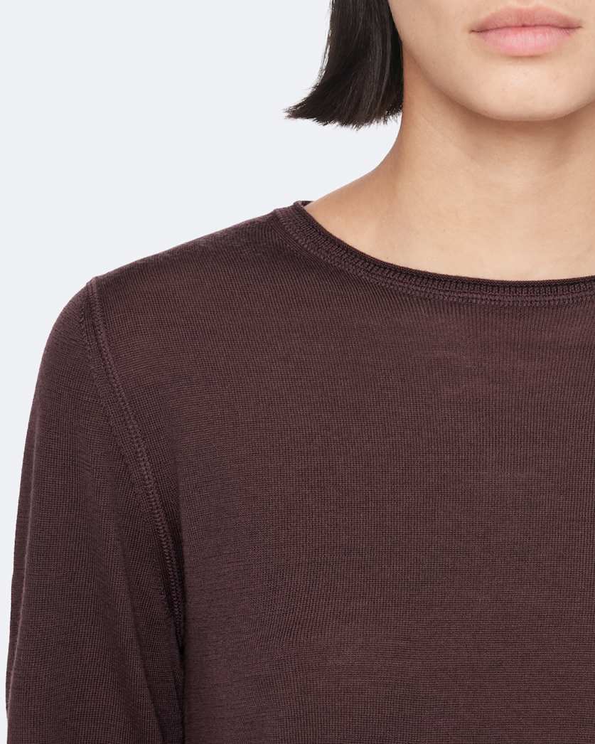 Coyte merino wool crew-neck jumper