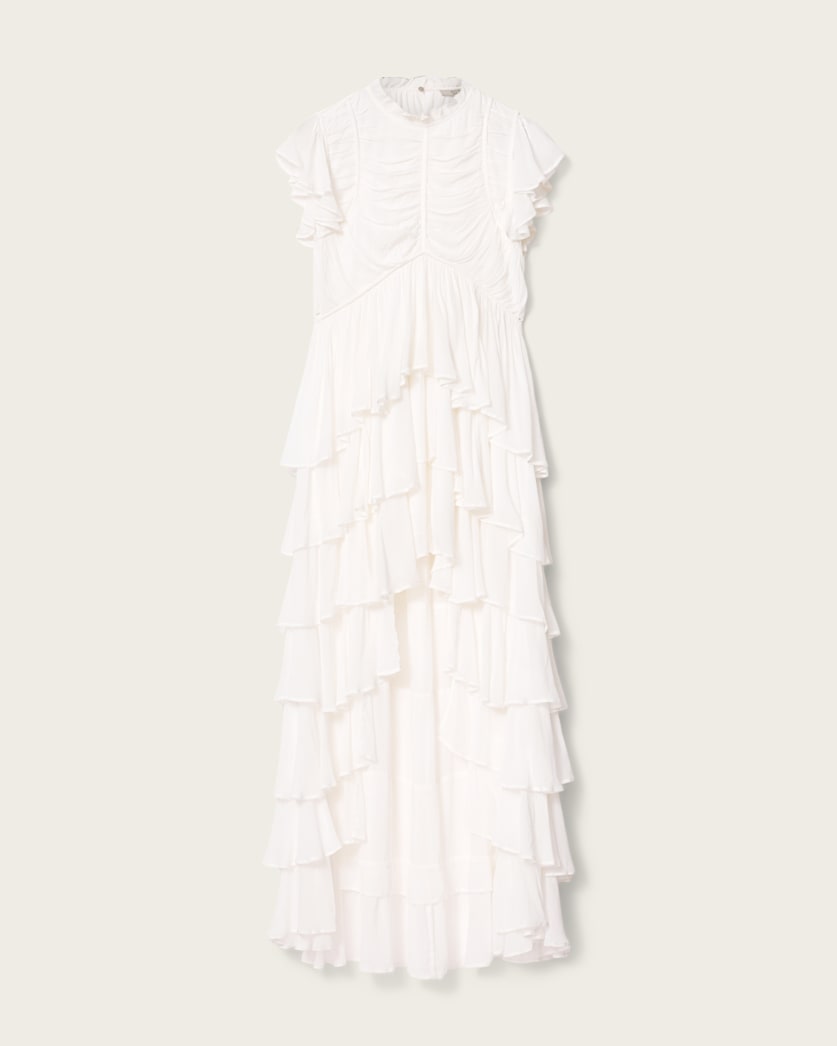 fitted lace wedding dress You've Got Me Twisted Maxi Dress