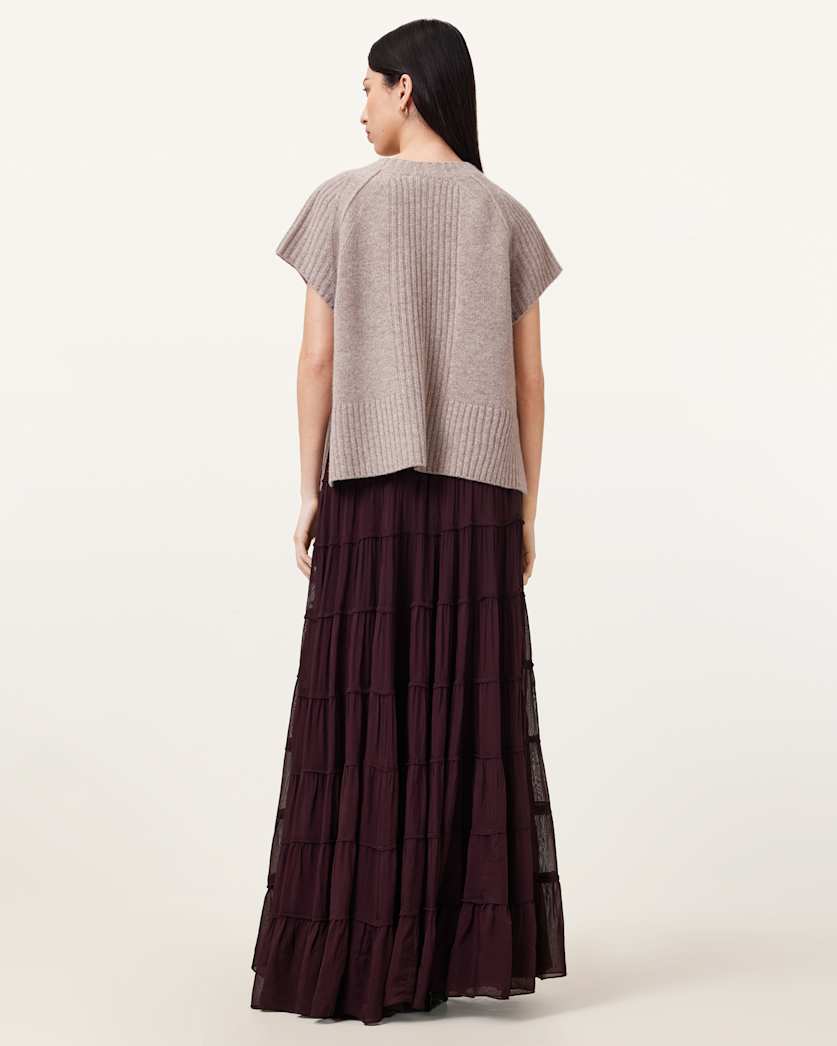 Eva Tiered Maxi Skirt