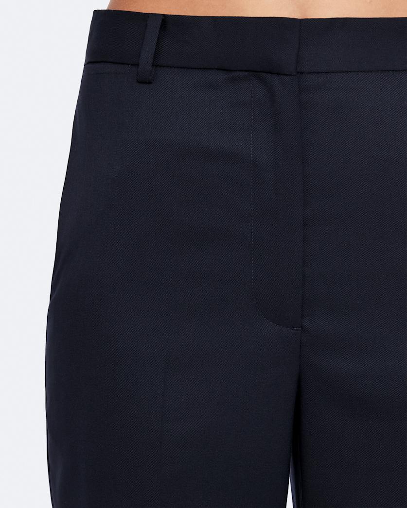 Elysia Mid-Rise Slim-Fit Tailored Trousers